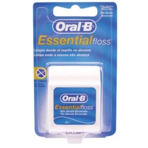 Fio Dental Oral B Essencial Floss Encerado Com 25 Metros