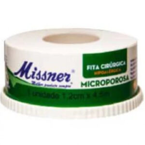 Fita Cirurgica Microporosa Missner 1,2cm x 4,5m