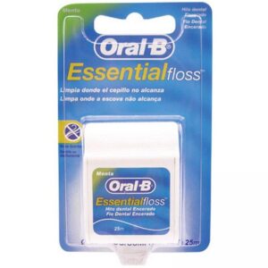 Fio Dental Oral B Essential Floss Menta Com 25 Metros