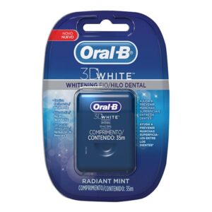 Fio Dental Oral B 3D White Radiant Mint Com 35 Metros