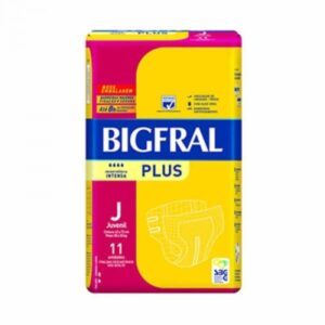 15366336741-7896012800805.jpg Fralda Bigfral Plus Normal Juvenil Com 11 Unidades