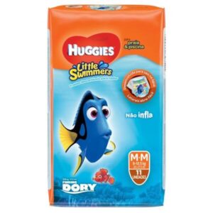 Fralda Huggies Mar Piscina P-M Com 10 Unidades