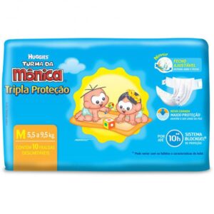 15366336855-7896007510849.jpg Fralda Huggies Tripla Proteção Tamanho M Com 10 Unidades