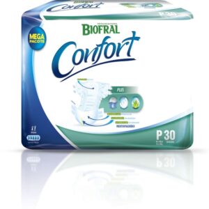 15366337084-7896770900250.jpg Fralda Tena Confort Mega Unissex Tamanho P Com 30 Unidades