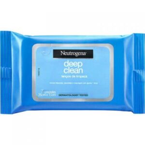 Lenço Demaquilante Neutrogena Deep Clean Com 7 Unidades