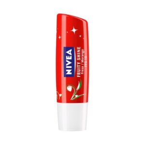Hidratante Labial Nivea Morango Shine Com 4,8g