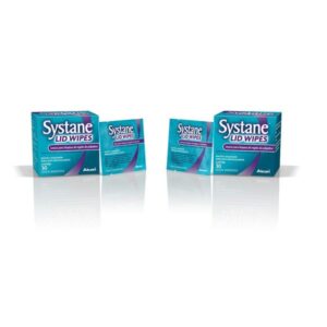 Lenços Umedecidos Systane Lid Wipes Limpeza Pálpebras Com 30 Sachês