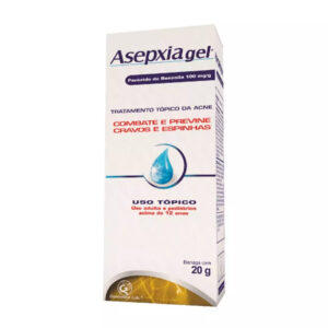 Gel Secativo de Cravos e Espinhas Asepxia Com 15g
