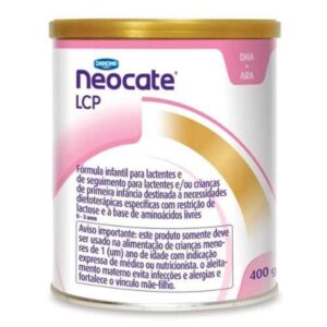 Fórmula Infantil Neocate LCP Danone de 0 a 3 Anos Com 400g