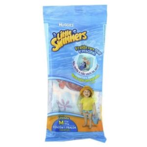 Fralda Huggies Little Swimmers M Mar e Piscina Unidade