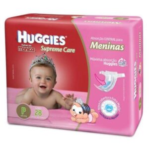 15366338898-7896007546121.jpg Fralda Huggies Turma da Mônica Supreme Care Meninas P Com 28 Unidades