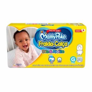 Fralda MamyPoko Dia e Noite Tamanho G Com 30 Unidades