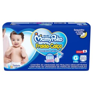 Fralda MamyPoko Mega Tamanho G Com 32 Unidades