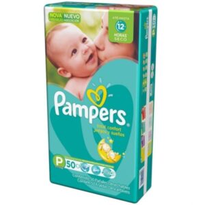 Fralda Pampers Tamanho P Com 50 Unidades