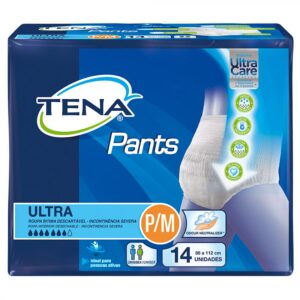 15366339600-7322540735581.jpg Fralda Tena Pants Ultra Tamanho M Com 14 Unidades