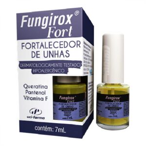 Fungirox Fort Esmalte Fortalecedor de Unhas Com 7ml