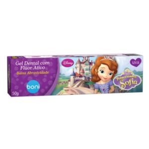 Gel Dental Infantil Disney Princesa Sofia Uva Com 50g