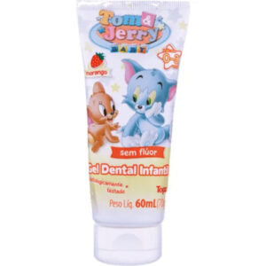 Gel Dental Infantil Topz Baby Morango Com 70g