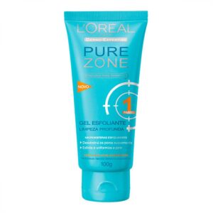 Gel Esfoliante Loreal Pure Zone Limpeza Profunda Com 100g