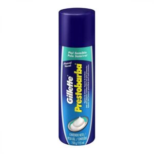 Espuma de Barbear Gillette Prestobarba Sensitive Com 150g