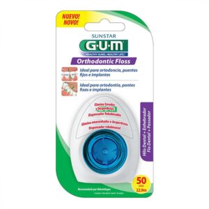 Fio Dental e Passador Orthodontic Gum 22,9m Ref-3200L Com 50 Usos