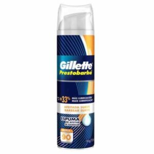 Espuma de Barbear Gillette Prestobarba Suave Com 150g
