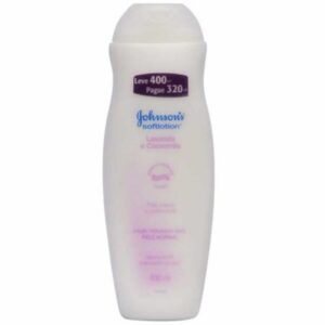 Loção Hidratante Johnsons Softlotion Lavanda e Camomila Com 400ml