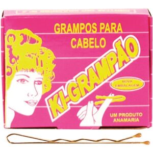 Grampos para Cabelo Ki-Grampão Loiro Nº07 Com 100 Unidades