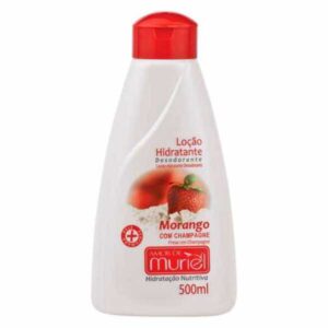 Loção Hidratante Muriel Morango Champagne Com 500ml