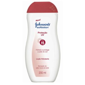 Loção Hidratante Johnsons Softlotion FPS 15 Com 200ml