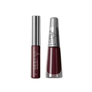 Kit Impala Coleção Sandy Esmalte + Batom Aquela dos 30