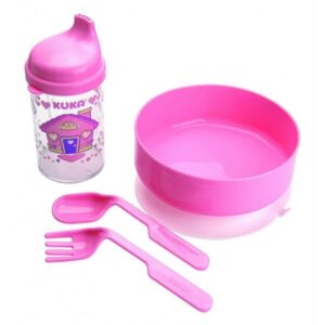 Kit Kuka Refeição Rosa Unidade