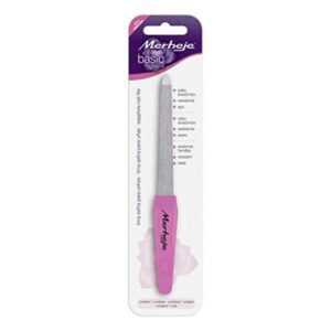 Lixa Para Unhas Merheje Metal Rosa Unidade