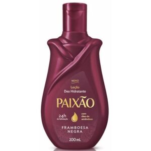 Loçao Hidratante Paixao Framboesa Negra Com 200ml