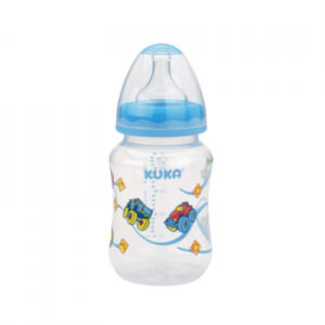 Mamadeira Kuka Natural Big Universal Silicone Azul 240ml