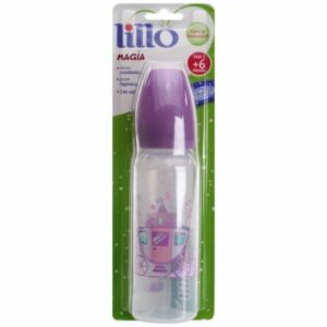 Mamadeira Lillo Magia Silicone Rosa 240ml