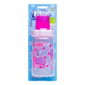 Mamadeira Lolly Big Oceano Rosa 240ml
