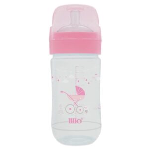 Mamadeira Lillo Super Evolution Silicone Rosa 300ml