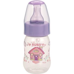 Mamadeira Kuka Natural Color 6+ Meses Lilas 70ml