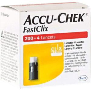 Lancetas Accu-Chek Fasticlix Com 204 Unidades