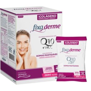 Fixa Derme Q10 + Vitamina C com 45 Gomas Mastigáveis