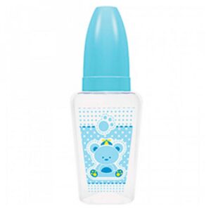 Mamadeira Lillo Miniform Primeiros Passos Tamanho 1 Cor Azul 50ml Unidade