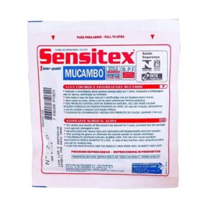 15366342978-7896098810620.jpg Luvas Cirúrgicas Sensitex Mucambo Tamanho 7,5 Com 1 Par