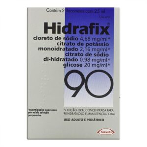 Hidrafix 90 Solução Oral Com 2 Flaconetes de 25ml Cada Takeda Pharma