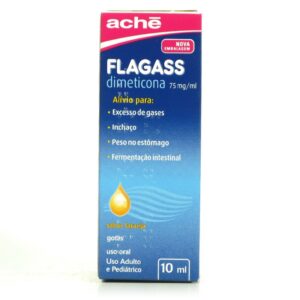 Flagass Simeticona 75mg/ml Gotas Com 10ml Aché