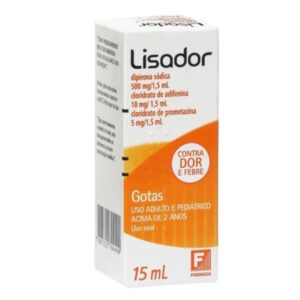 Lisador Solução Oral Gotas Com 15ml