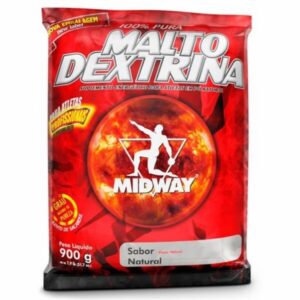 Malto Dextrina Midway Sabor Tangerina Com 900g