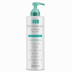 15366343347-7898040325404.jpg Loção Hidratante Dermovance S Pela Seca e Sensivel Com 500ml