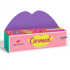 Hidratante Labial Carmed Melancia Incolor Com 10g