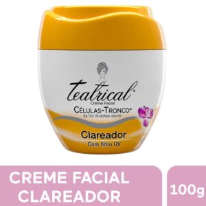 Creme Clareador Facial Teatrical Com 100g